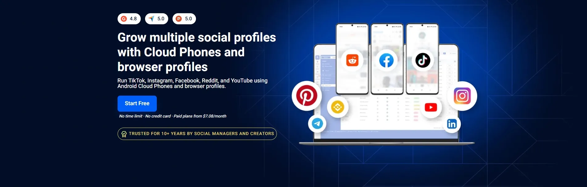 Multilogin: Cloud Phones & Multi-Account Browser Banner