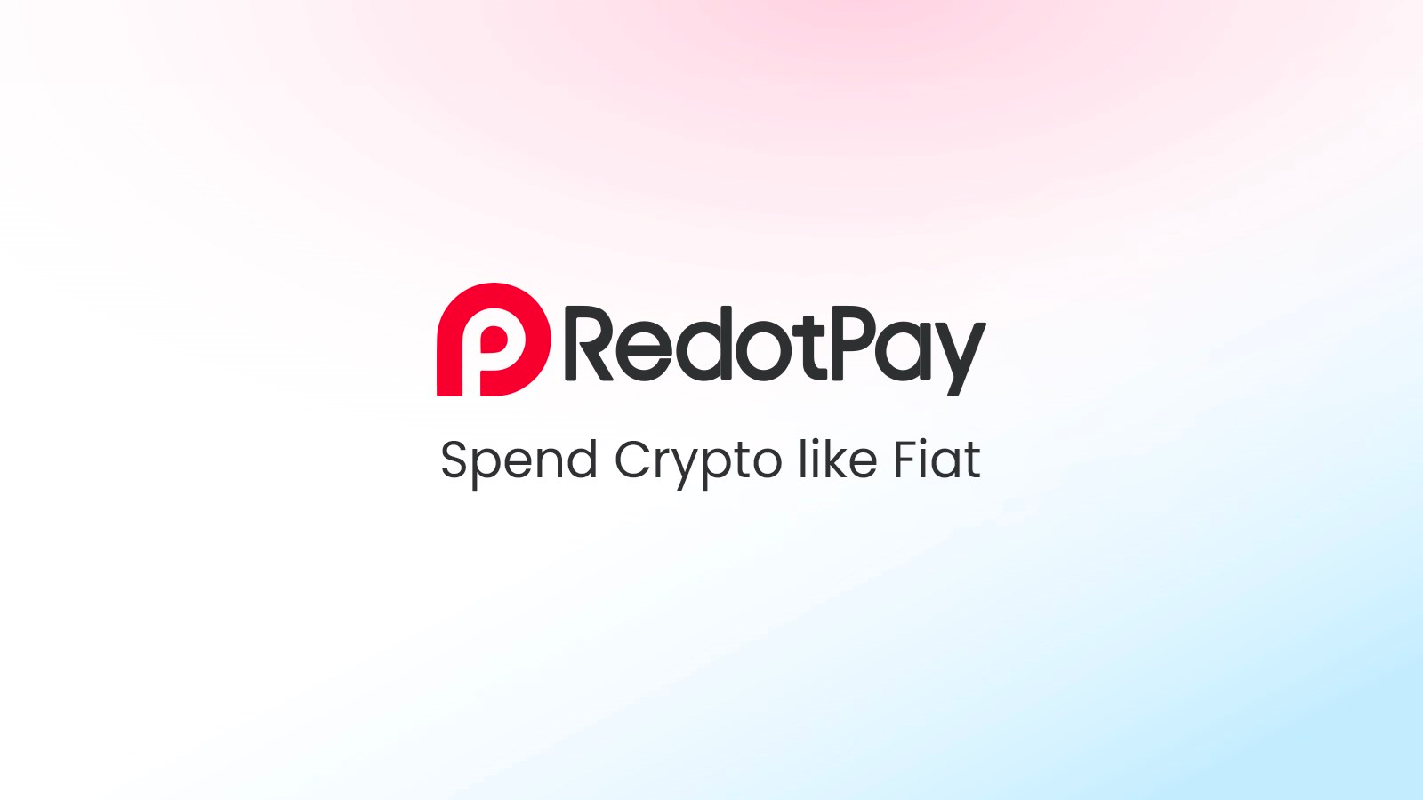RedotPay: Crypto & Stablecoin Card Banner